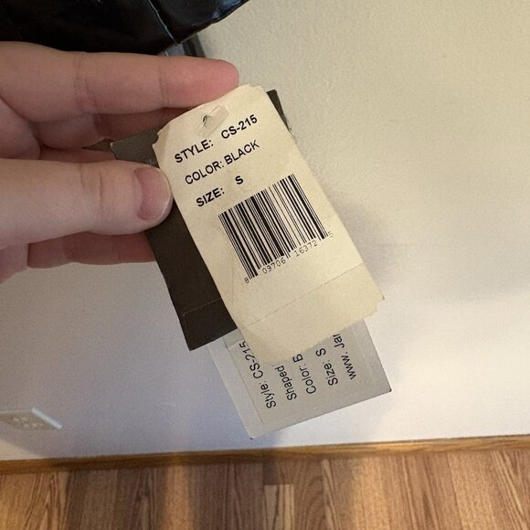 Jane Post Women S Black Snap Front Detachable Hood Iconic Slicker Raincoat NWT - Picture 9 of 15